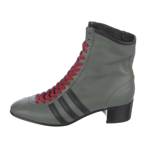 Gucci x Adidas Leather Boots